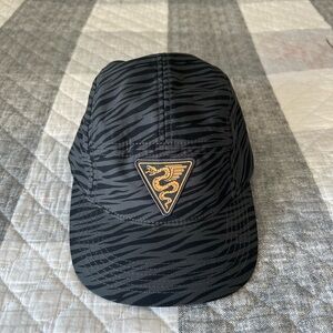 Nike AW84 Kobe Bryant Black Mamba 5 Panel Zebra Stripe Hat Cap Adjustable Strap